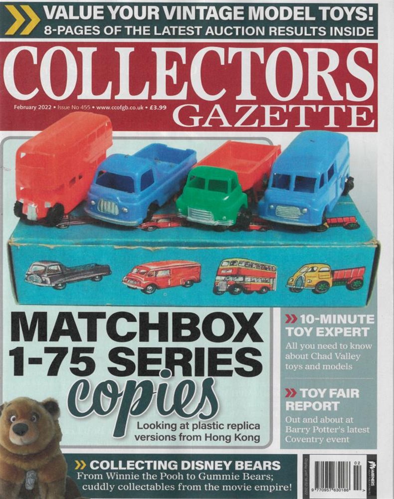 Collector's Gazette Issue FEB 22