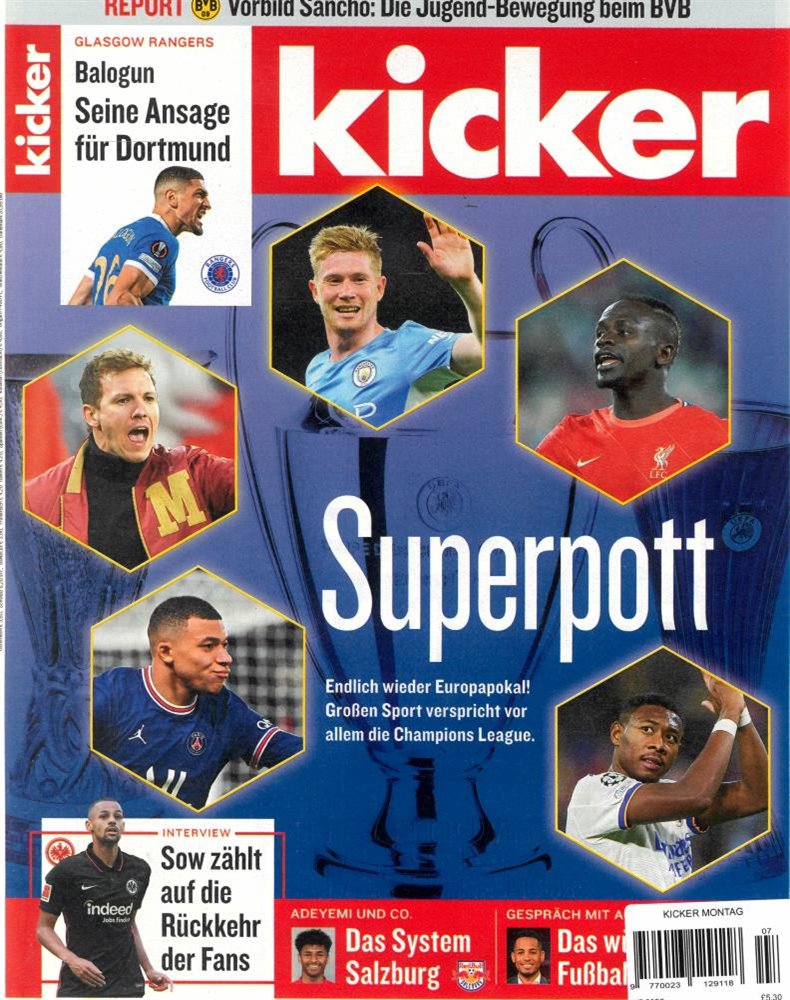 Kicker Montag Magazine Issue NO 7