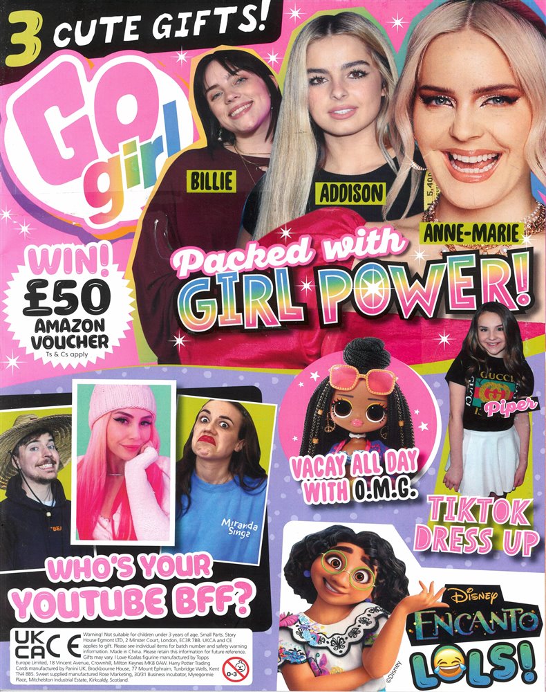 Go Girl Magazine Issue NO 324