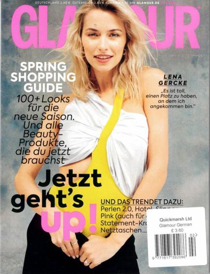 Glamour German magazine