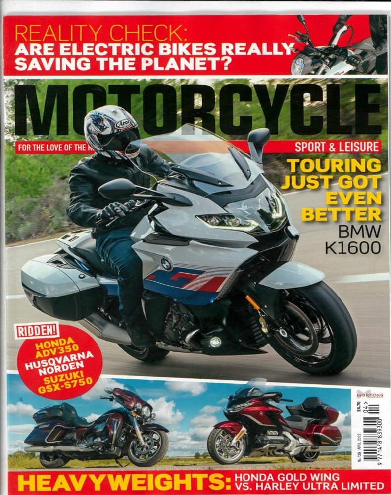Motorcycle Sport and Leisure Magazine Issue APR 22