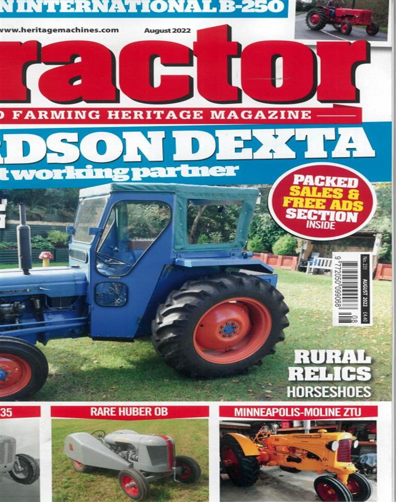Tractor and Farming Heritage Magazine Issue AUG 21