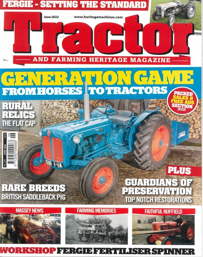 Tractor and Farming Heritage Magazine Issue JUN