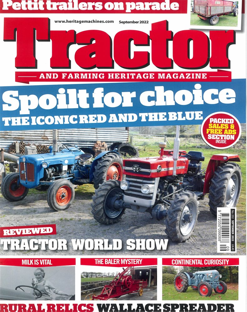 Tractor and Farming Heritage Magazine Issue AUG 22
