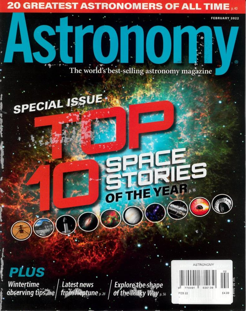 Astronomy Magazine Issue FEB 22