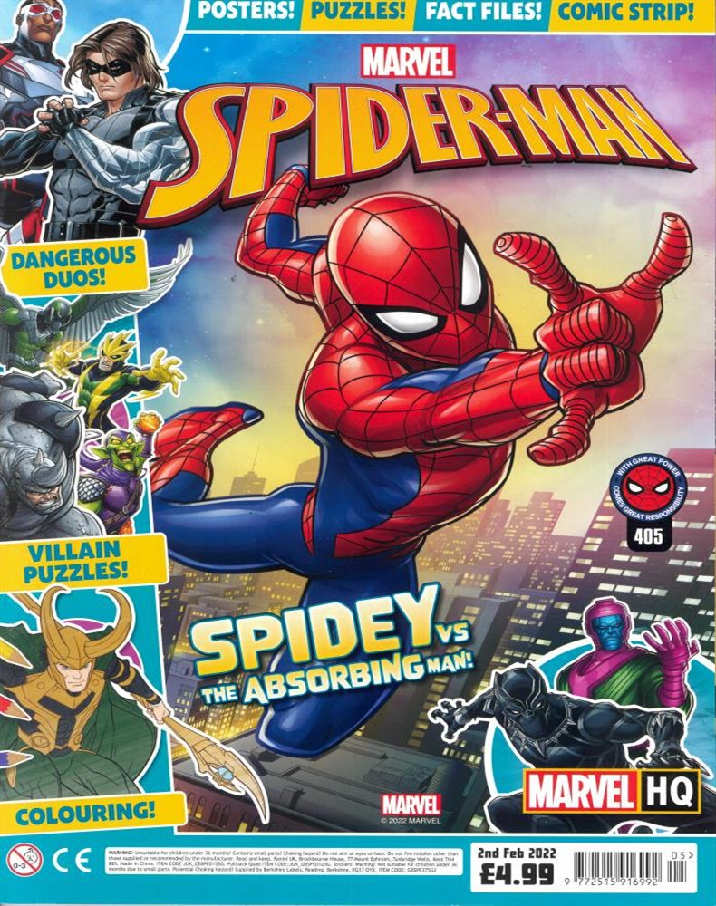 Spiderman Magazine Issue NO 405