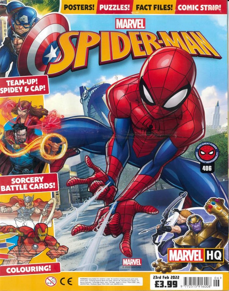 Spiderman Magazine Issue NO 406