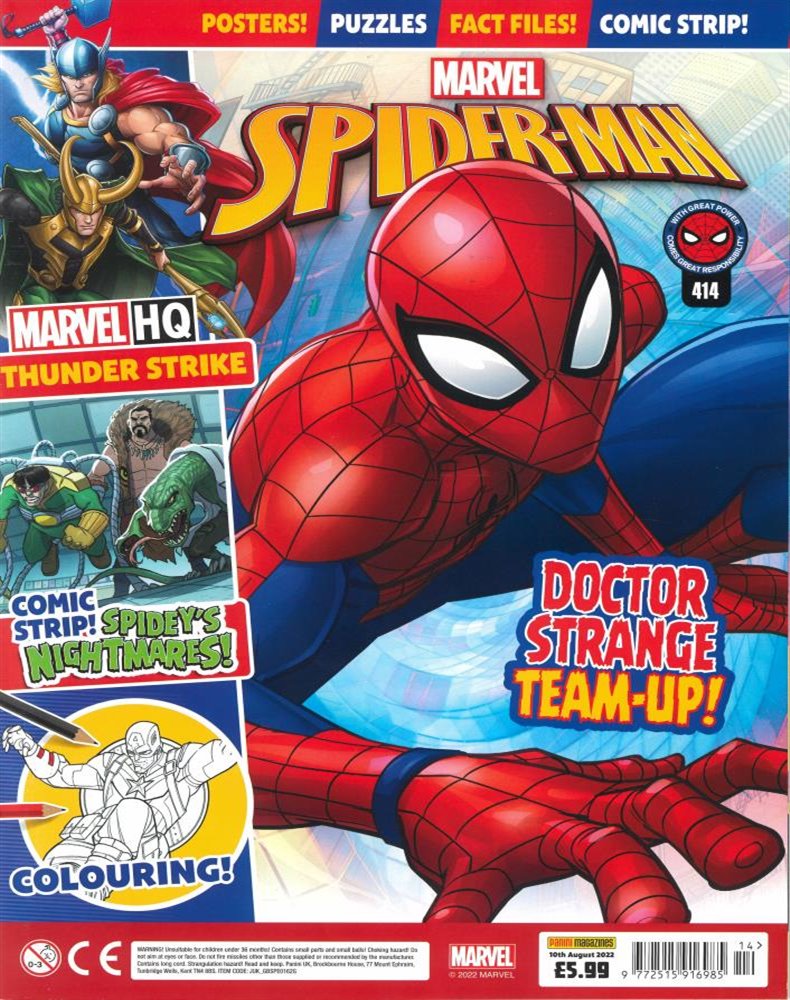 Spiderman Magazine Subscription