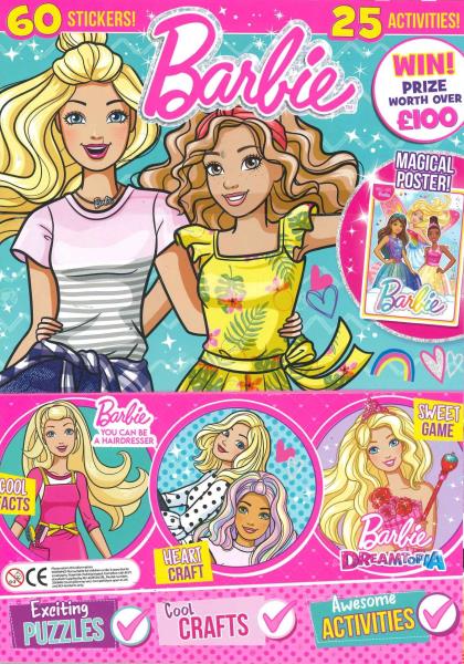 barbie magazine cover game