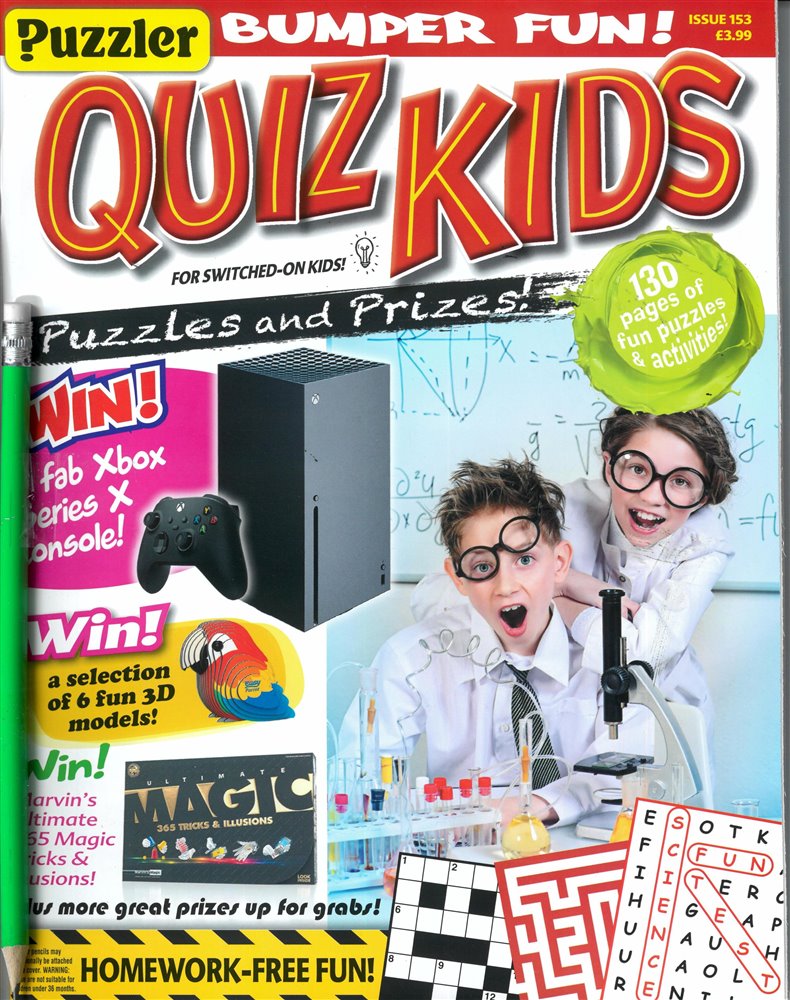 Quiz Kids Magazine Issue NO 153