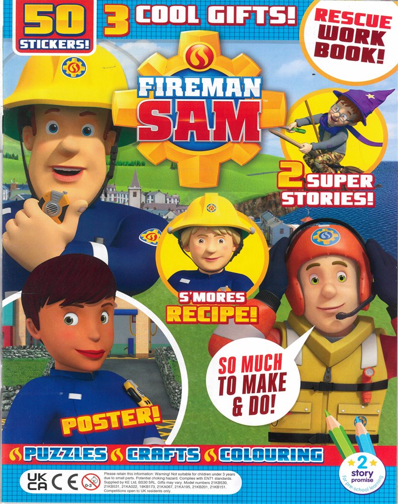 Fireman Sam Magazine Issue NO 25