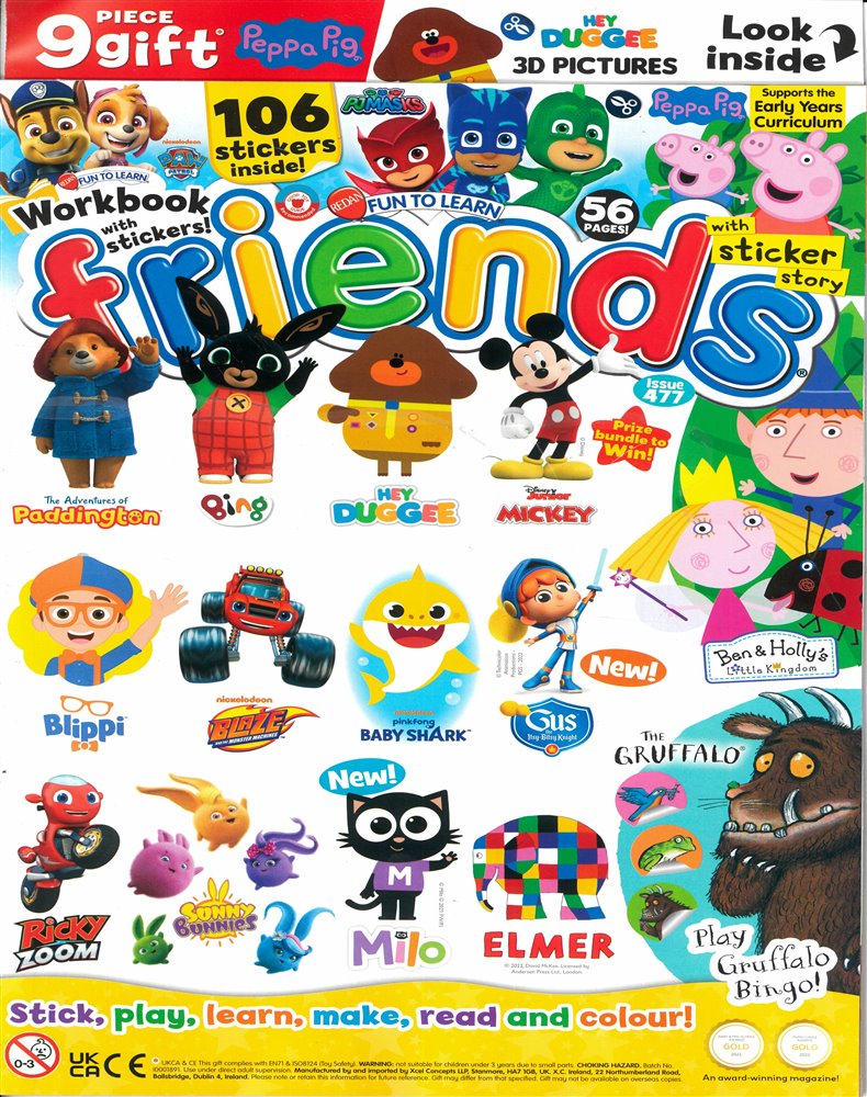 Fun To Learn - Friends Magazine Issue NO 477