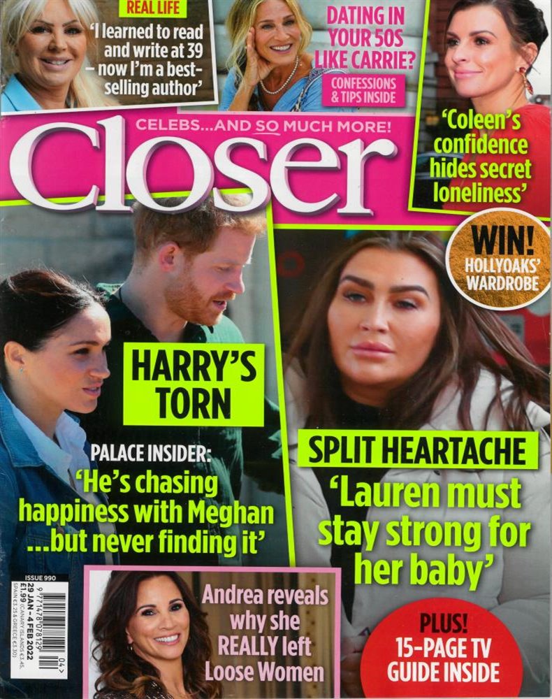 Closer Magazine Issue 29/01/2022