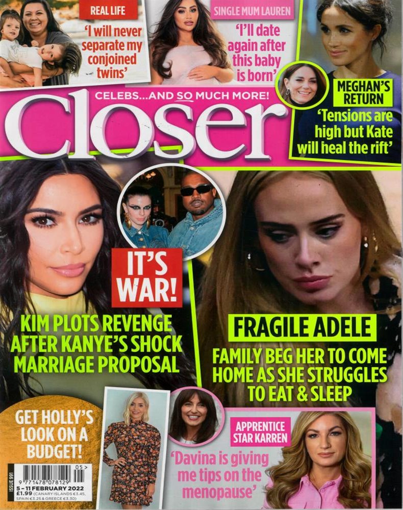Closer Magazine Issue 05/02/2022