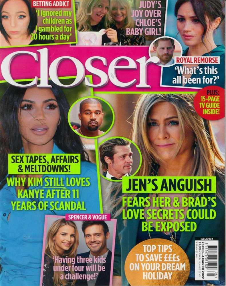 Closer Magazine Issue 26/02/2022