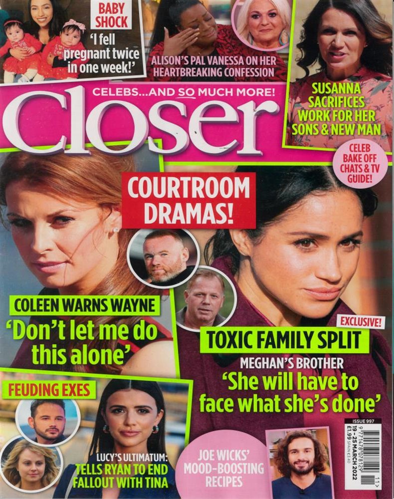 Closer Magazine Issue 19/03/2022