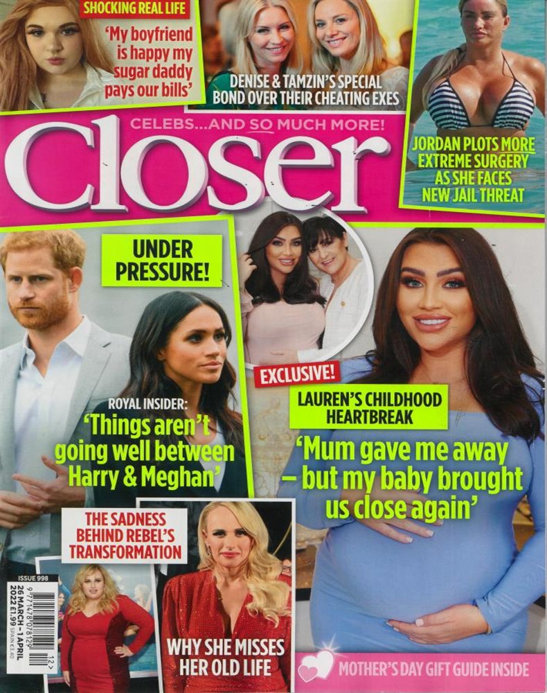 Closer Magazine Issue 26/03/2022