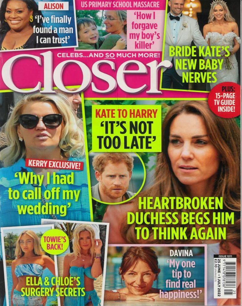 Closer Magazine Issue 25/06/2022