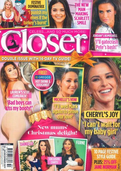 Closer Magazine Subscription