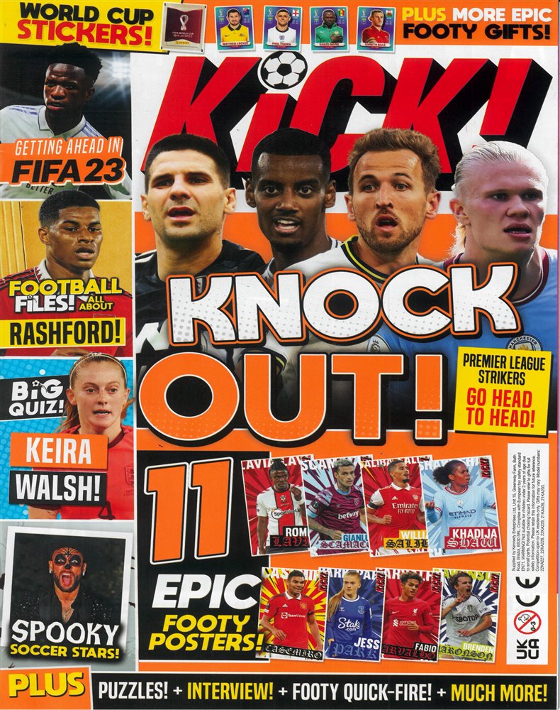Kick magazine subscription