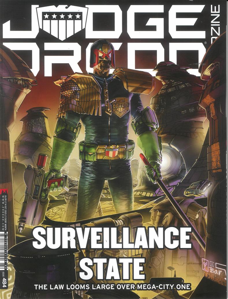 Judge Dredd Megazine - NO 484