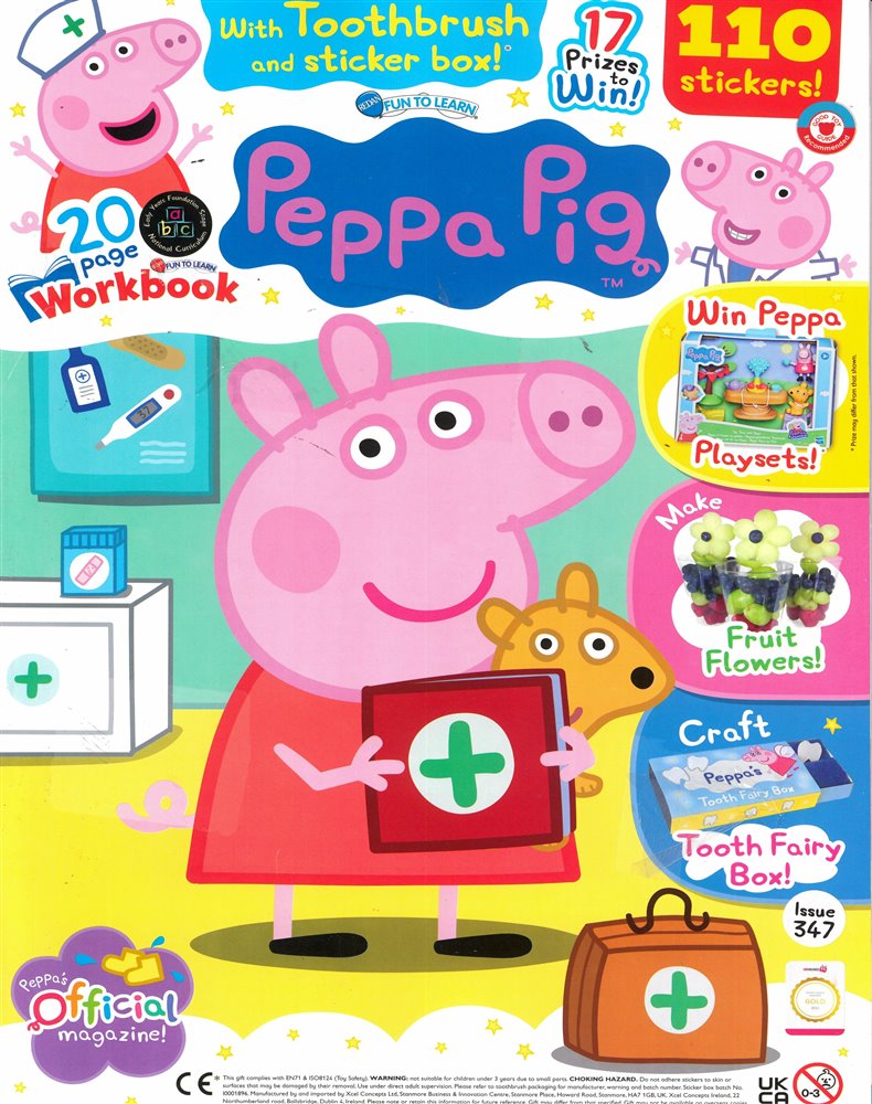 Fun to Learn - Peppa Pig Magazine Issue NO 347