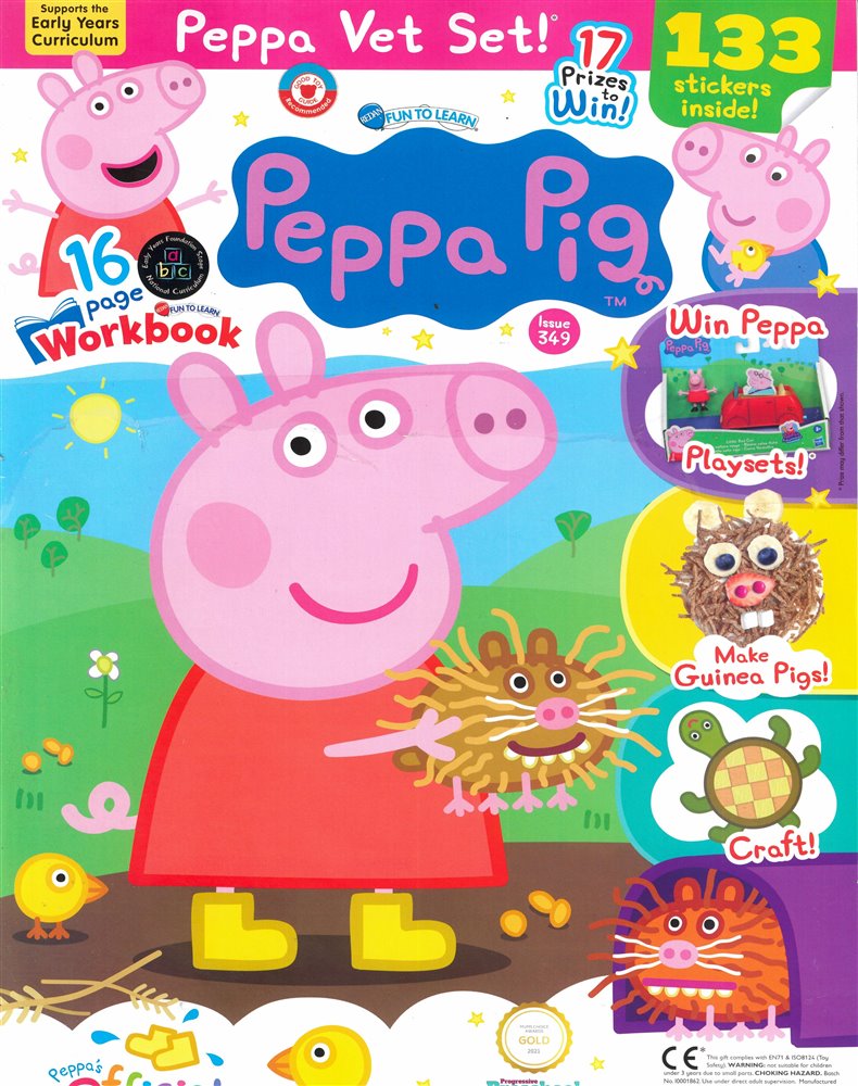 Fun to Learn - Peppa Pig Magazine Issue NO 349
