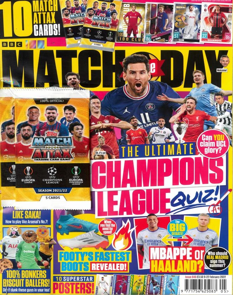 Match of the Day Magazine Issue NO 646