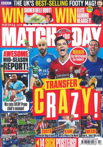 Match of the Day Magazine Subscription