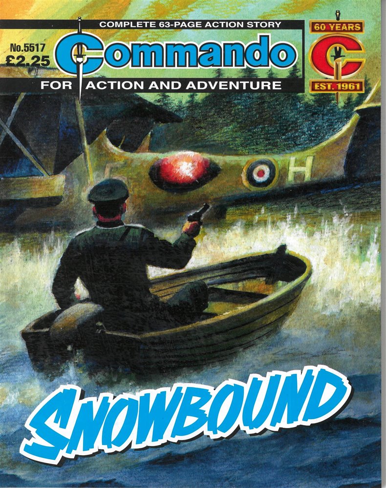 Commando Action Adventure Magazine Issue NO 5517