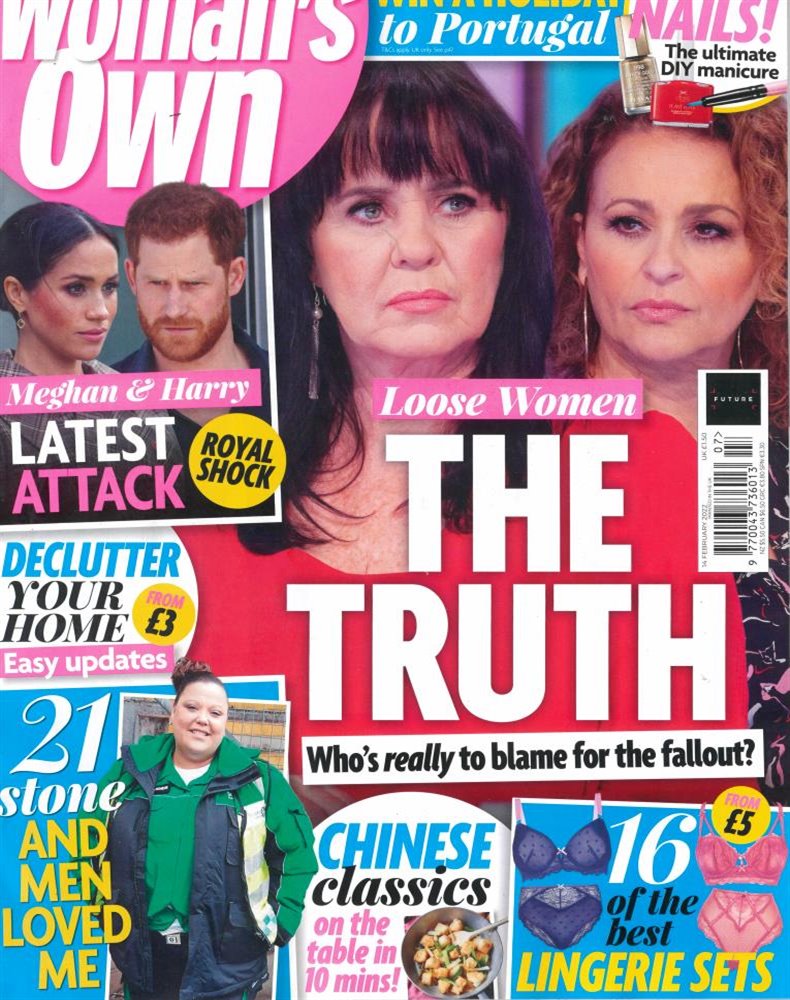 Woman's Own Magazine Issue 14/02/2022