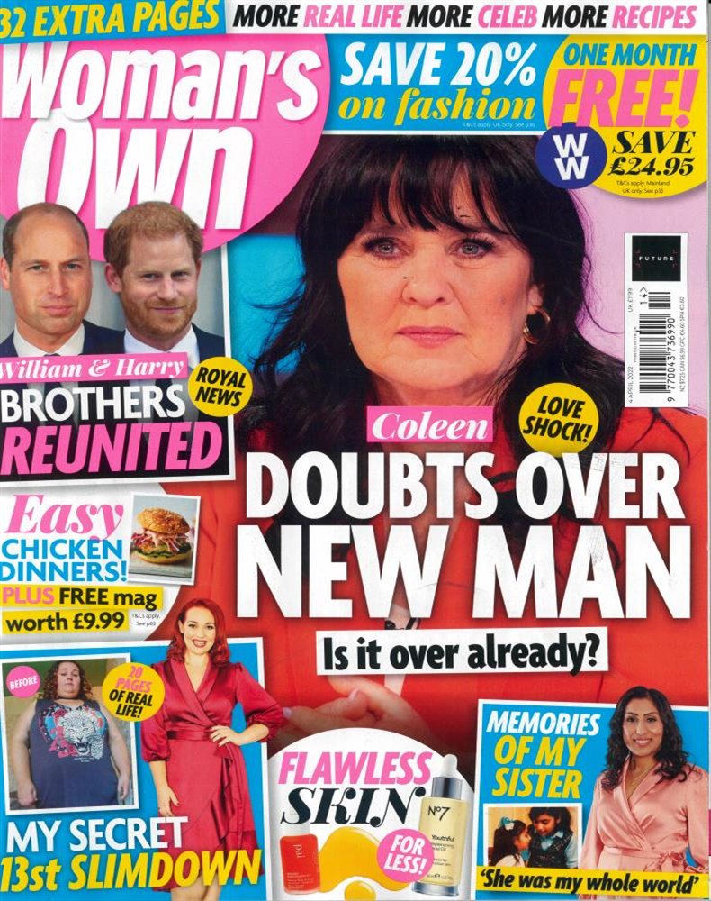 Woman's Own Magazine Issue 04/04/2022