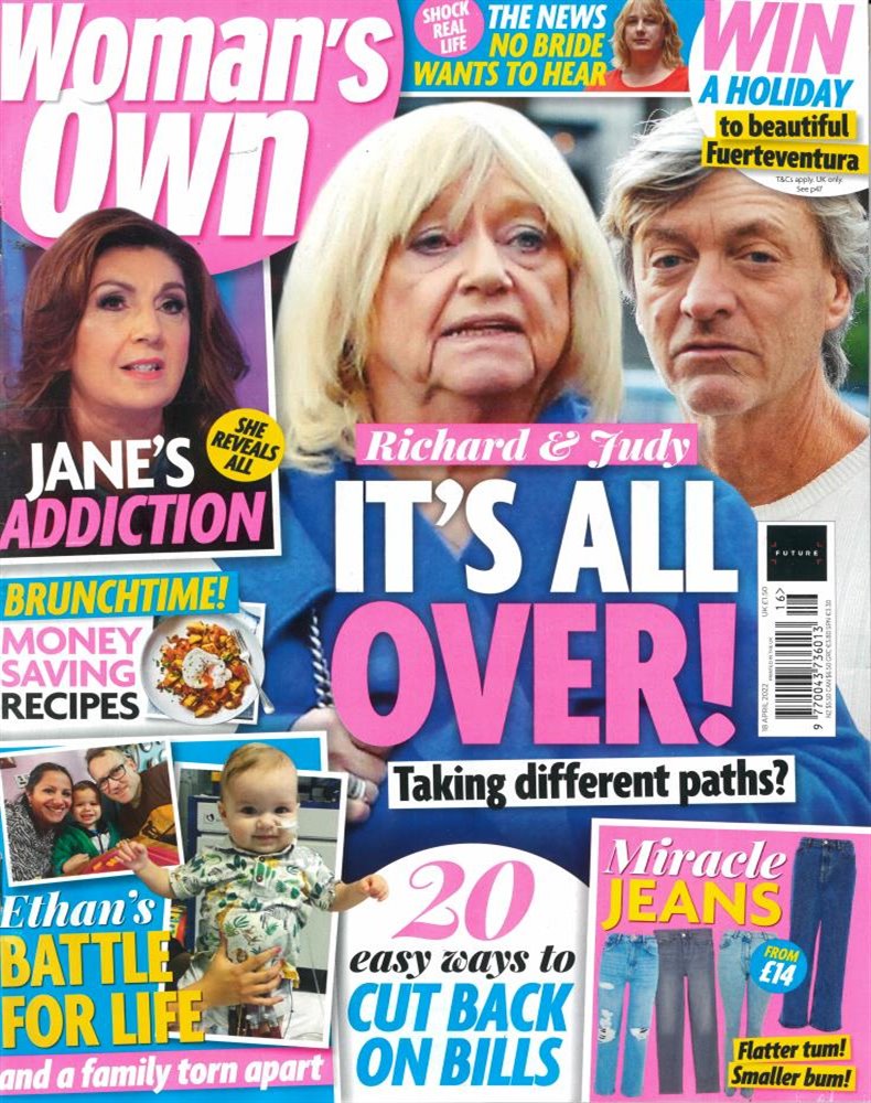 Woman's Own Magazine Issue 18/04/2022
