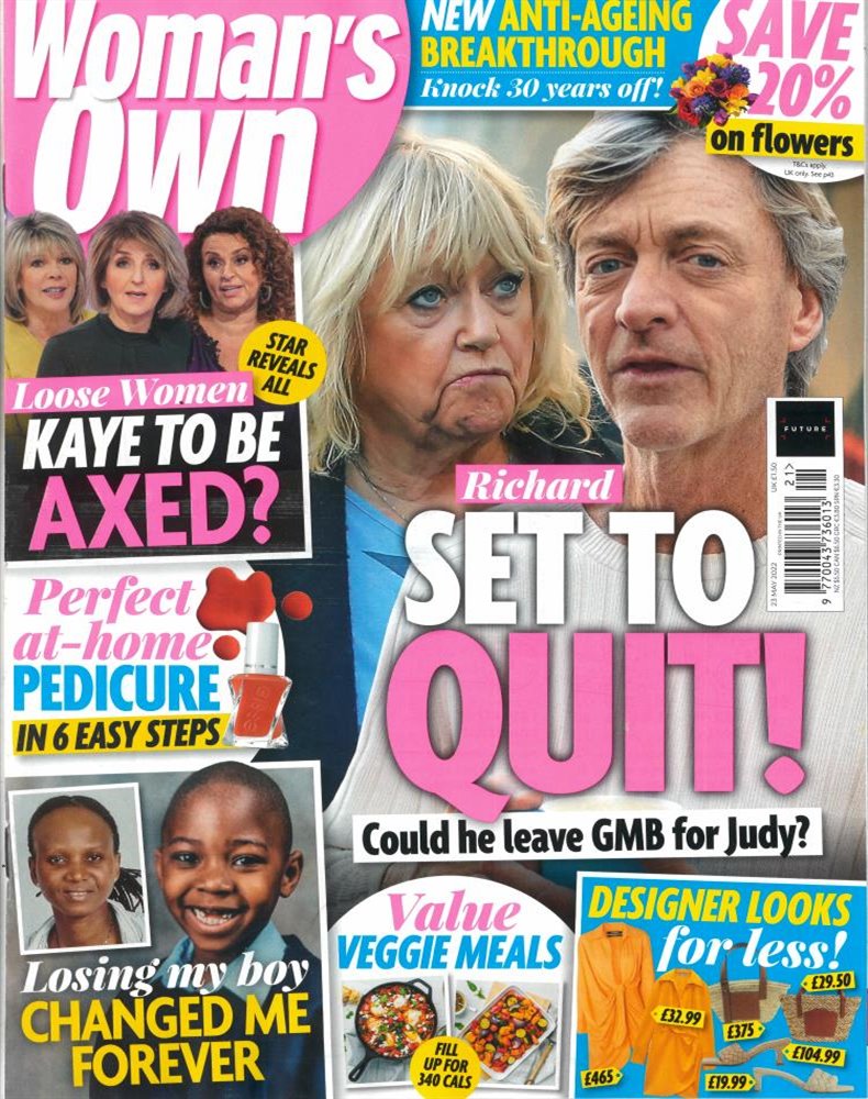 Woman's Own Magazine Issue 23/05/2022
