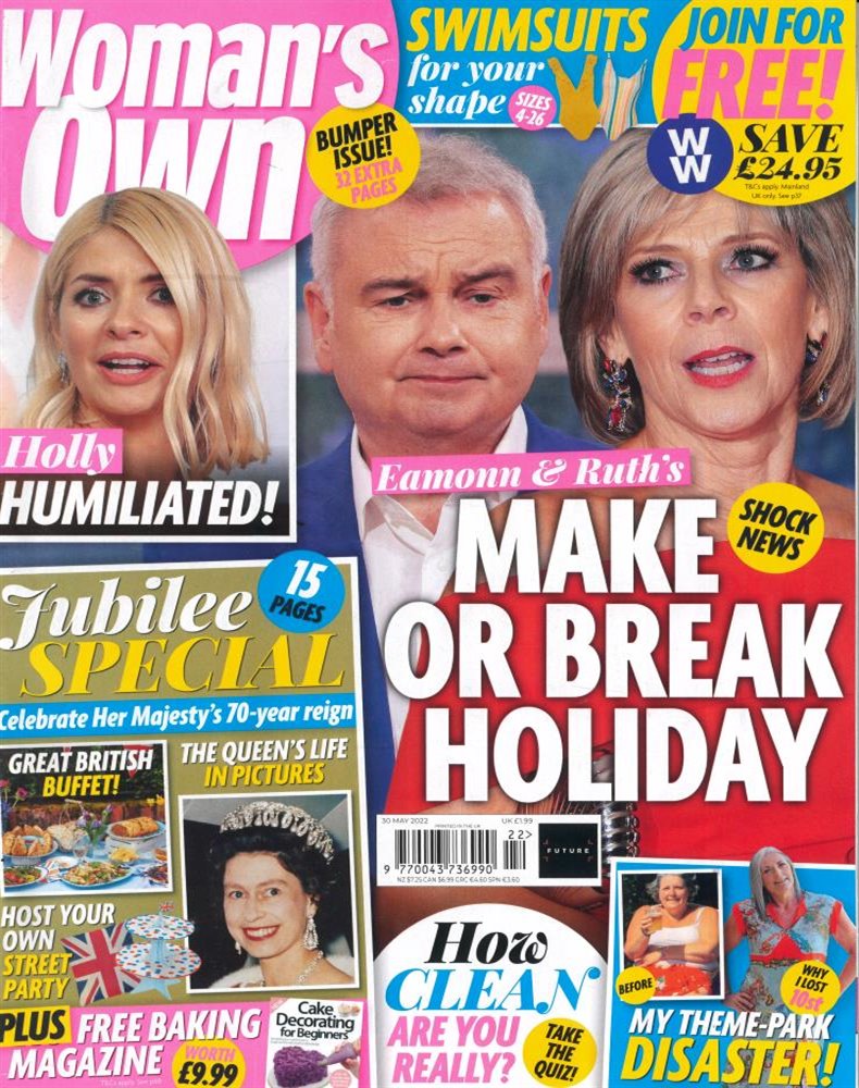 Woman's Own Magazine Issue 30/05/2022