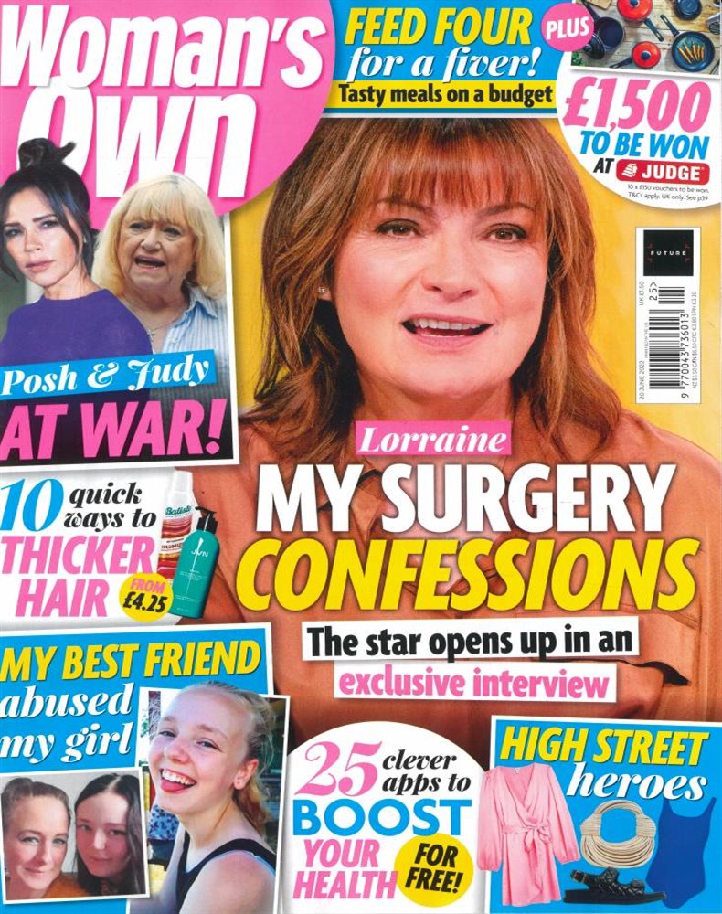 Woman's Own Magazine Issue 20/06/2022
