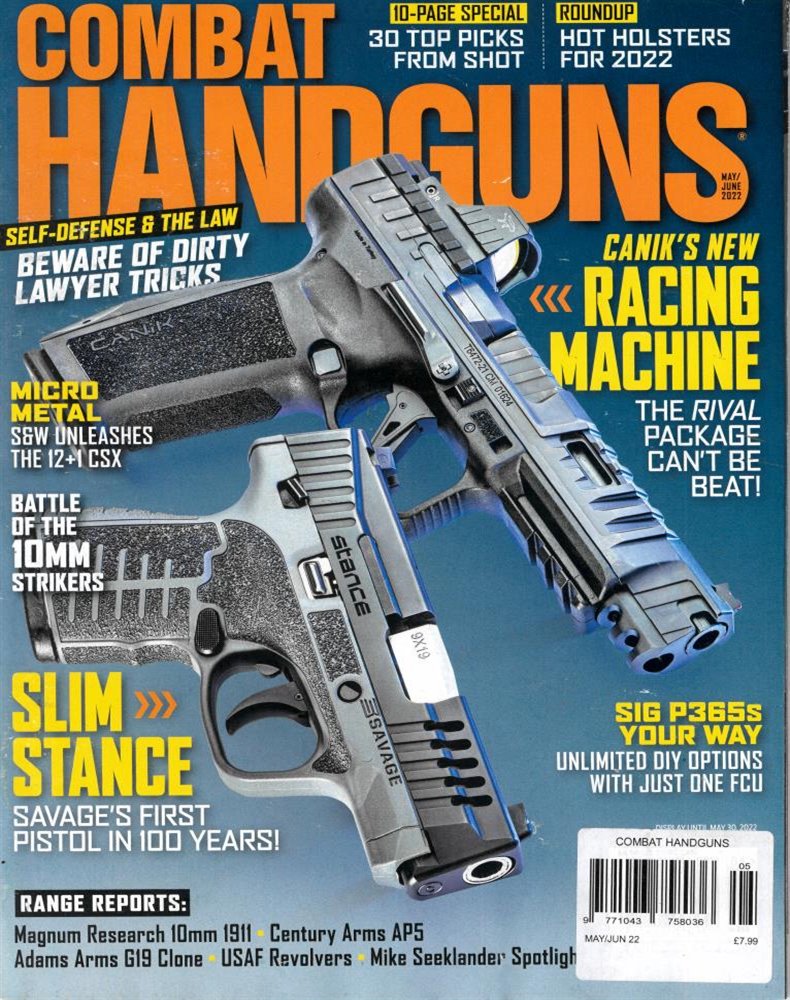 Combat Handguns Magazine Issue MAY-JUN