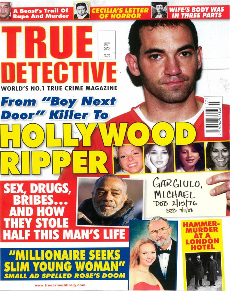 True Detective Magazine Issue JUL 22