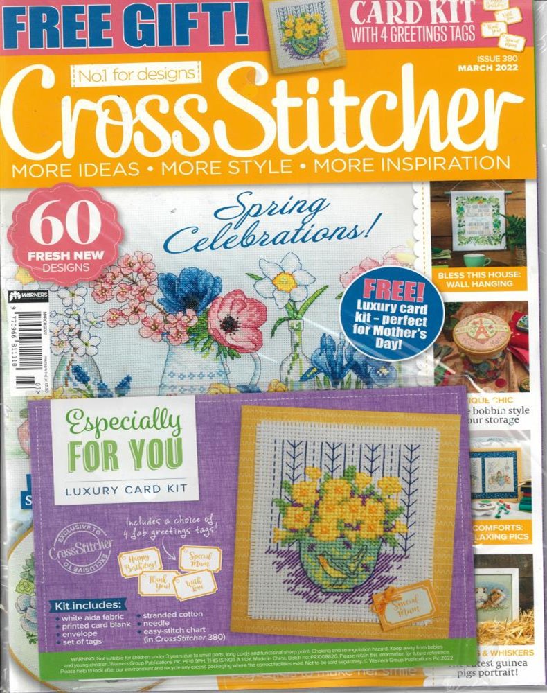 Cross Stitcher Magazine Issue NO 380