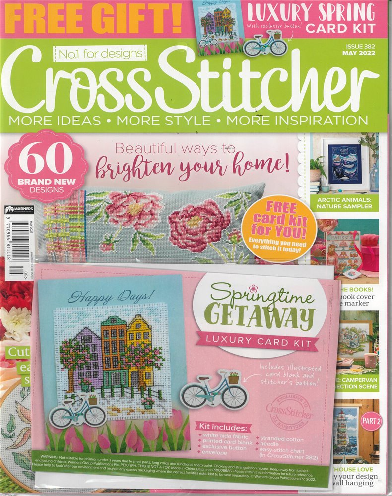 Cross Stitcher Magazine Issue NO 382