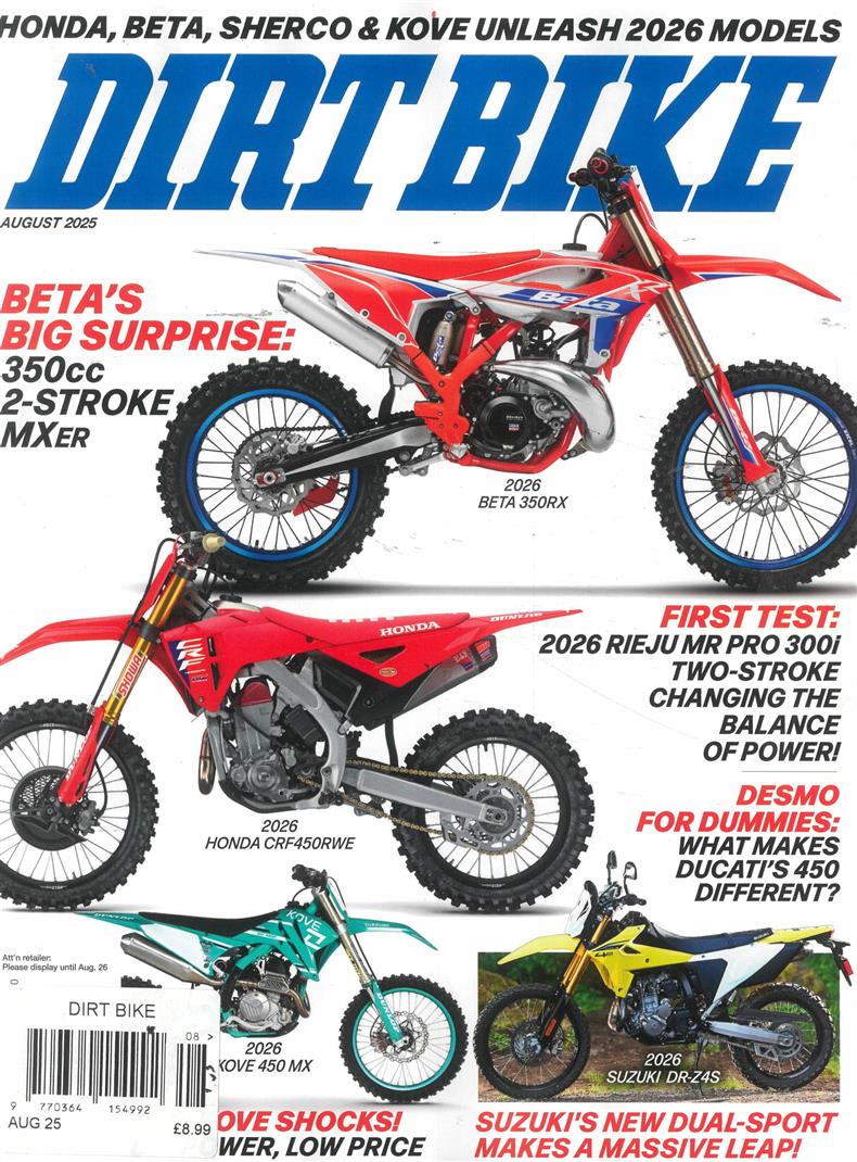 Dirt Bike - AUG 25