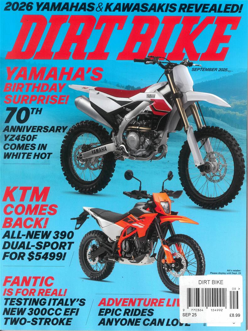 Dirt Bike - SEP 25