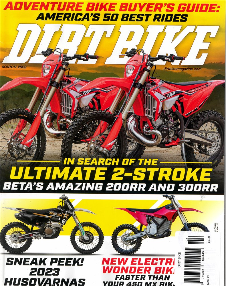 Dirt Bike Magazine Issue MAR 22