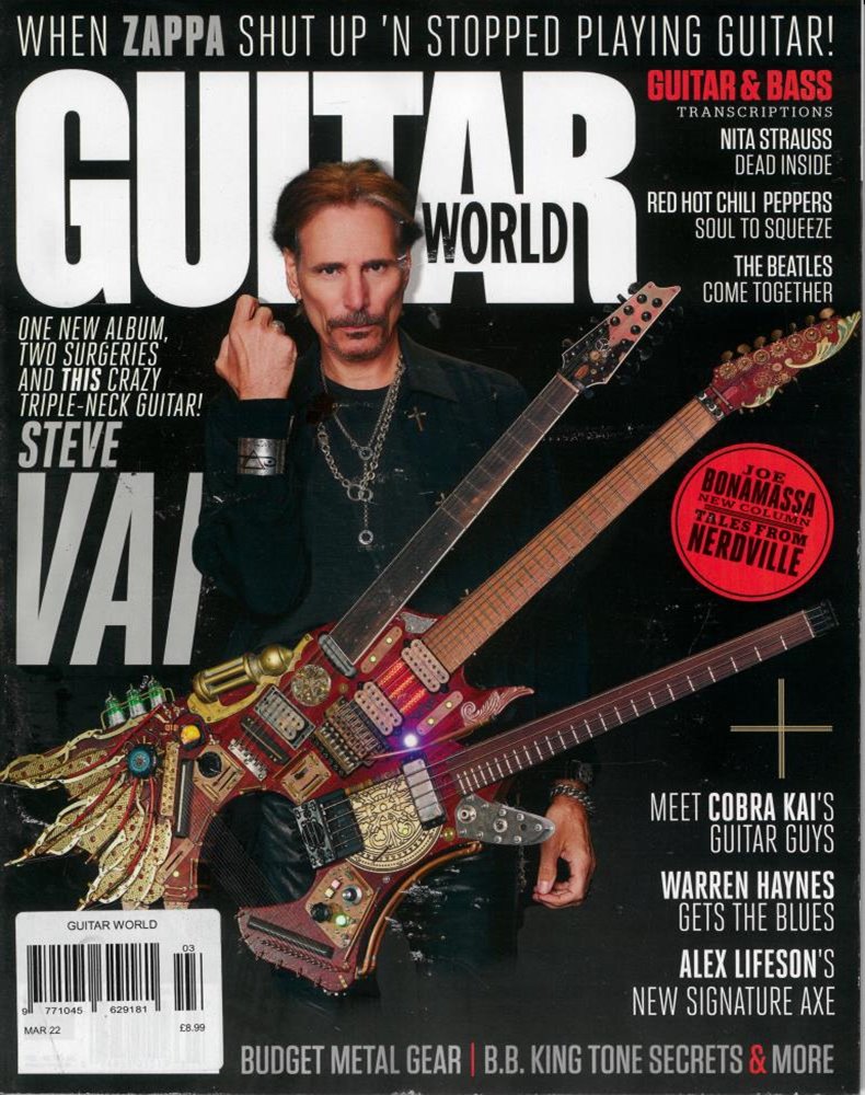 Guitar World Magazine Issue MAR 22