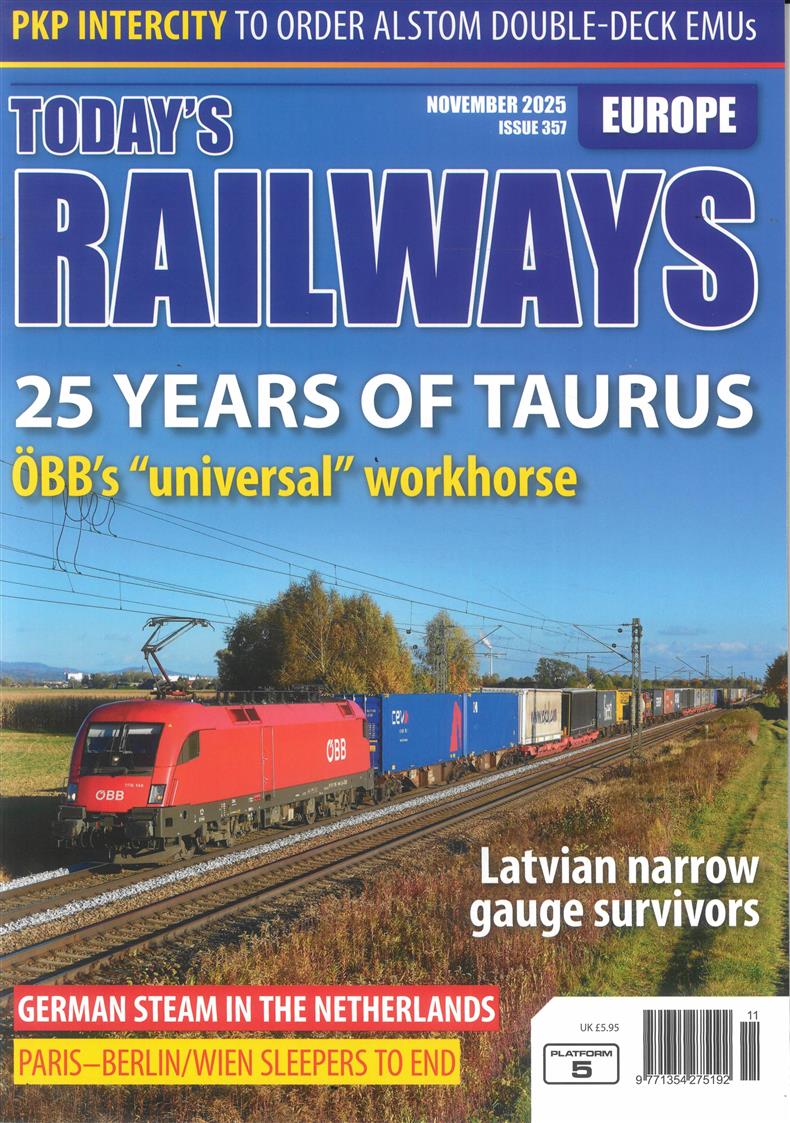 Today's Railways Europe - NOV 25