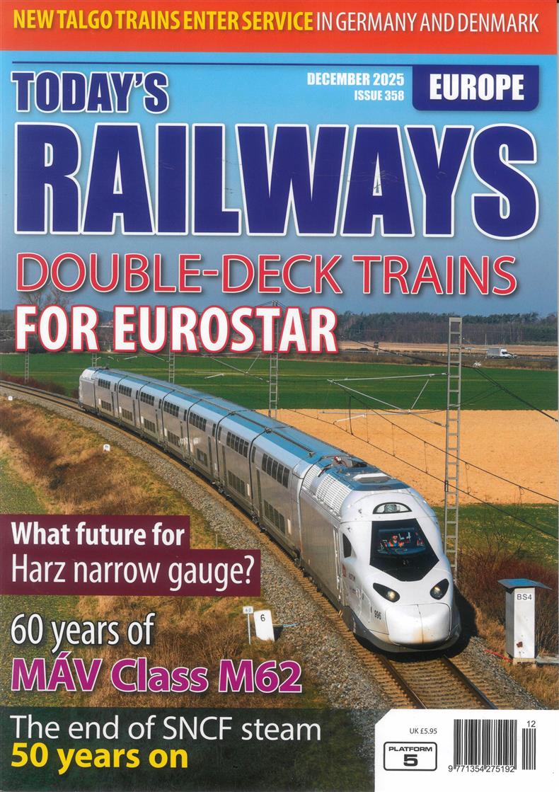 Today's Railways Europe - DEC 25