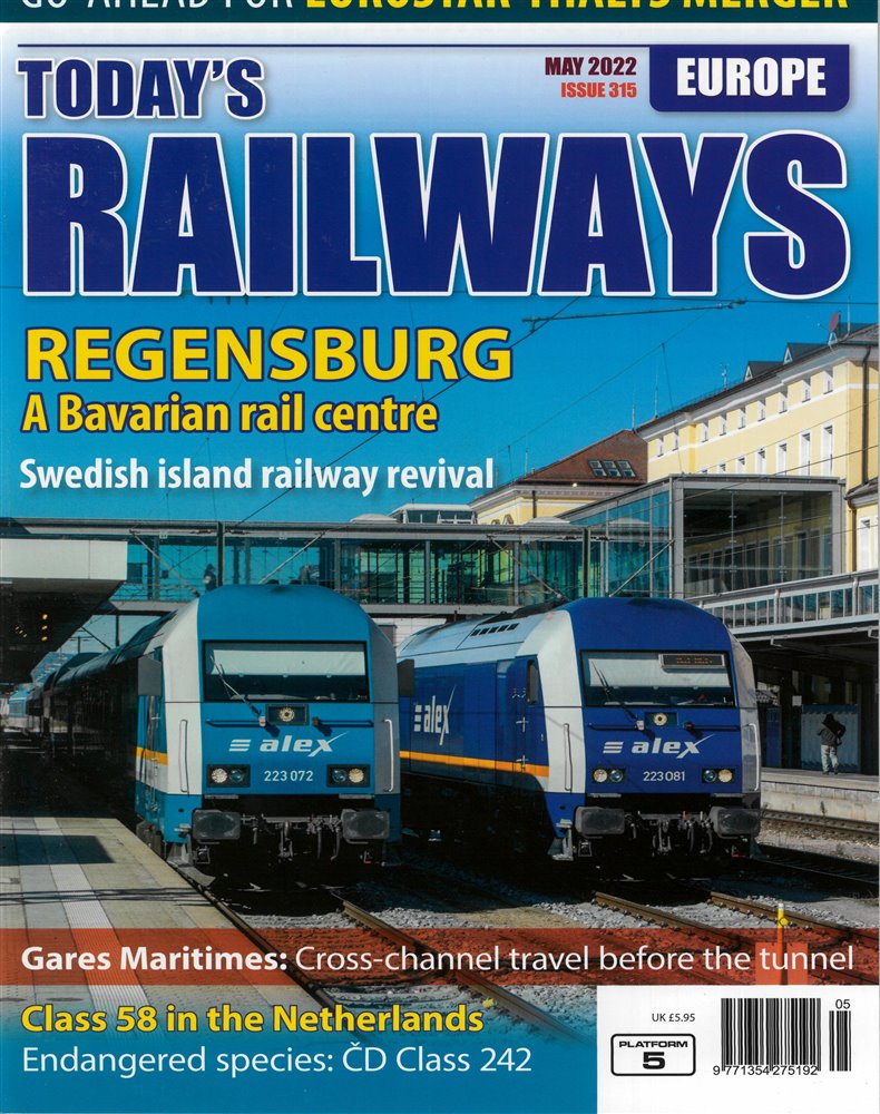Today's Railways Europe Magazine Issue MAY 22