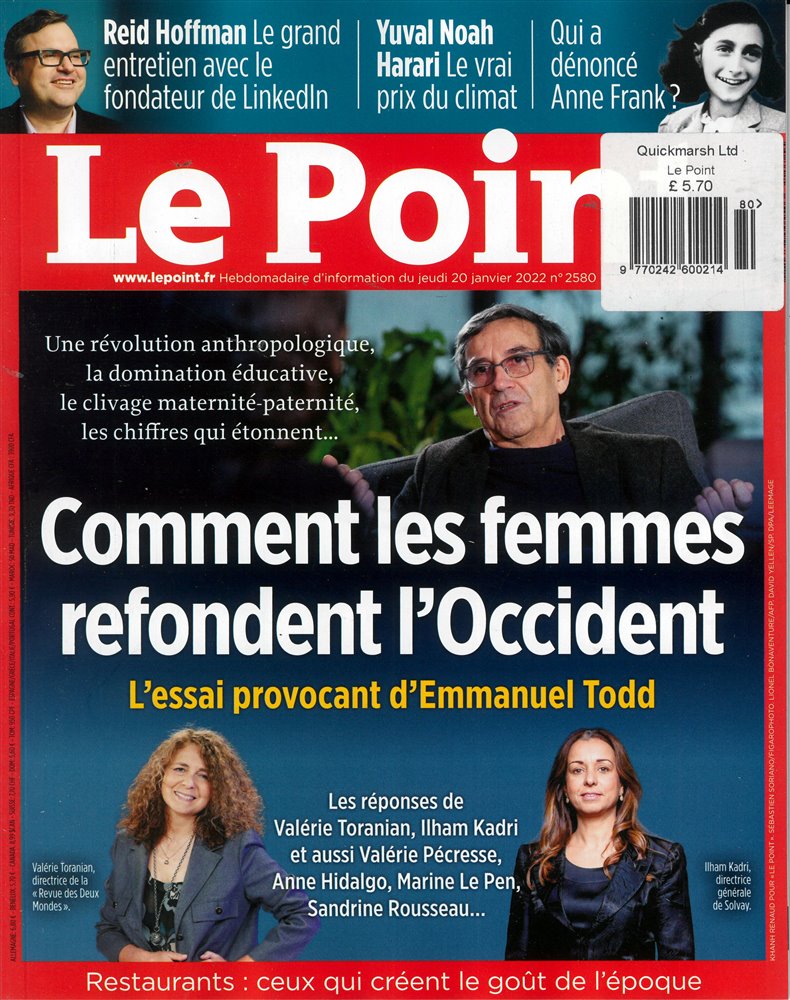 Le Point Magazine Issue NO 2580