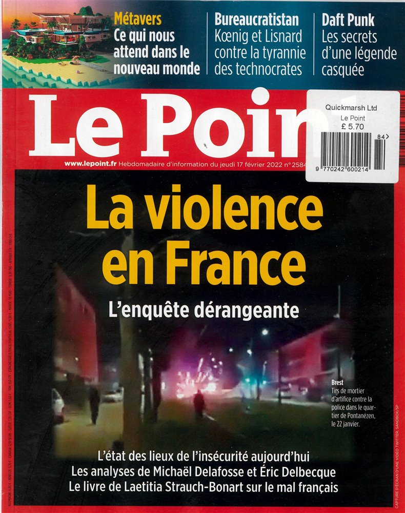 Le Point Magazine Issue NO 2584
