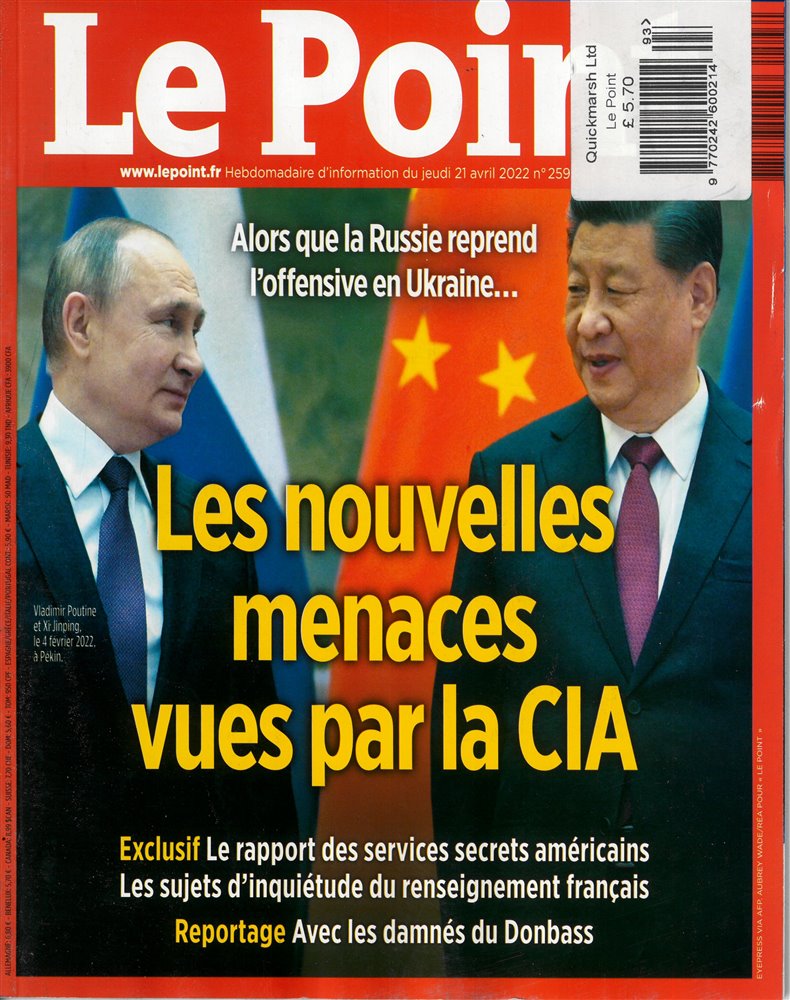 Le Point Magazine Issue NO 2593
